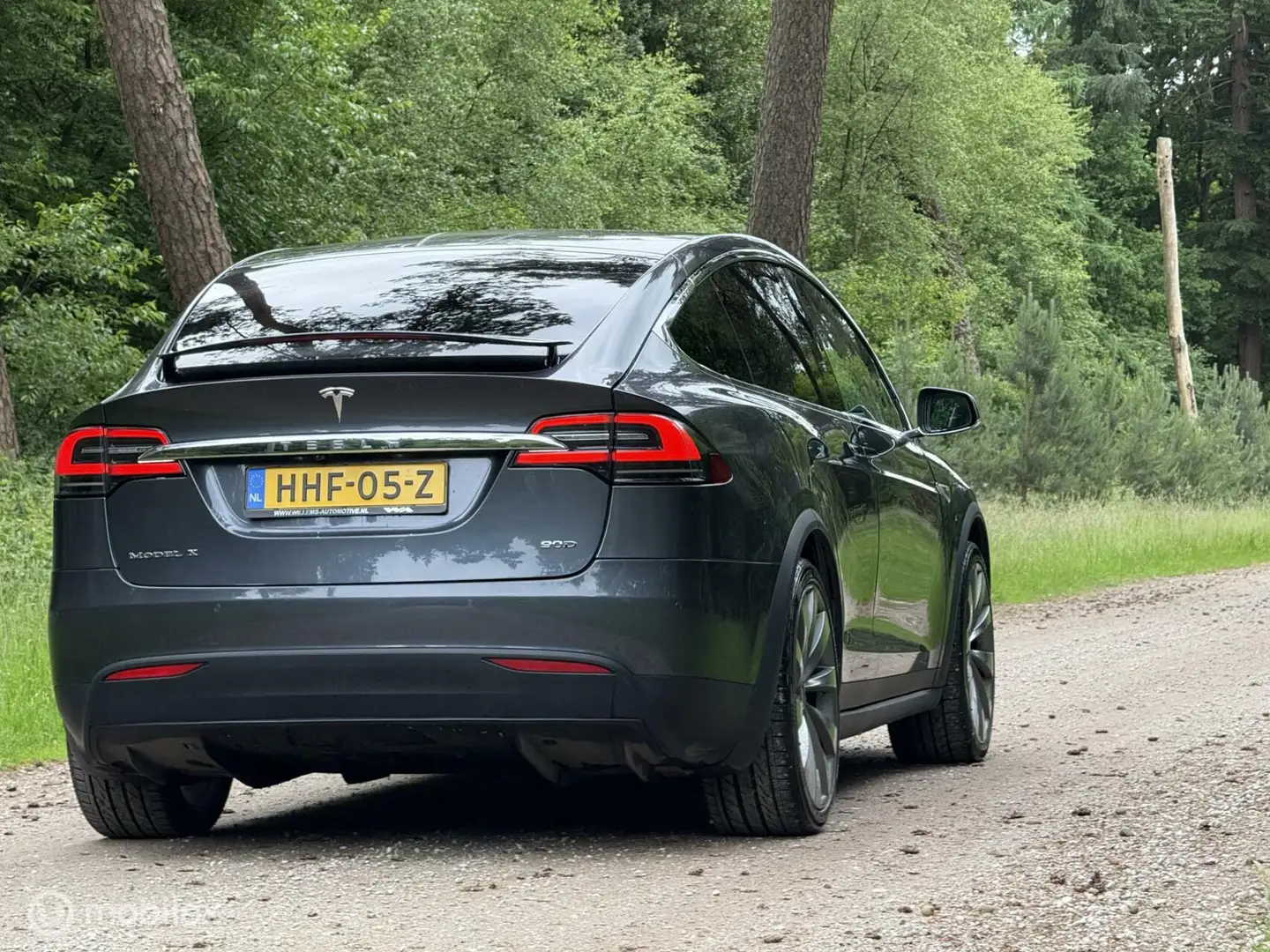 Tesla Model X 90D 6p Free Supercharge SC01 / Autopilot / CCS Grijs - 2