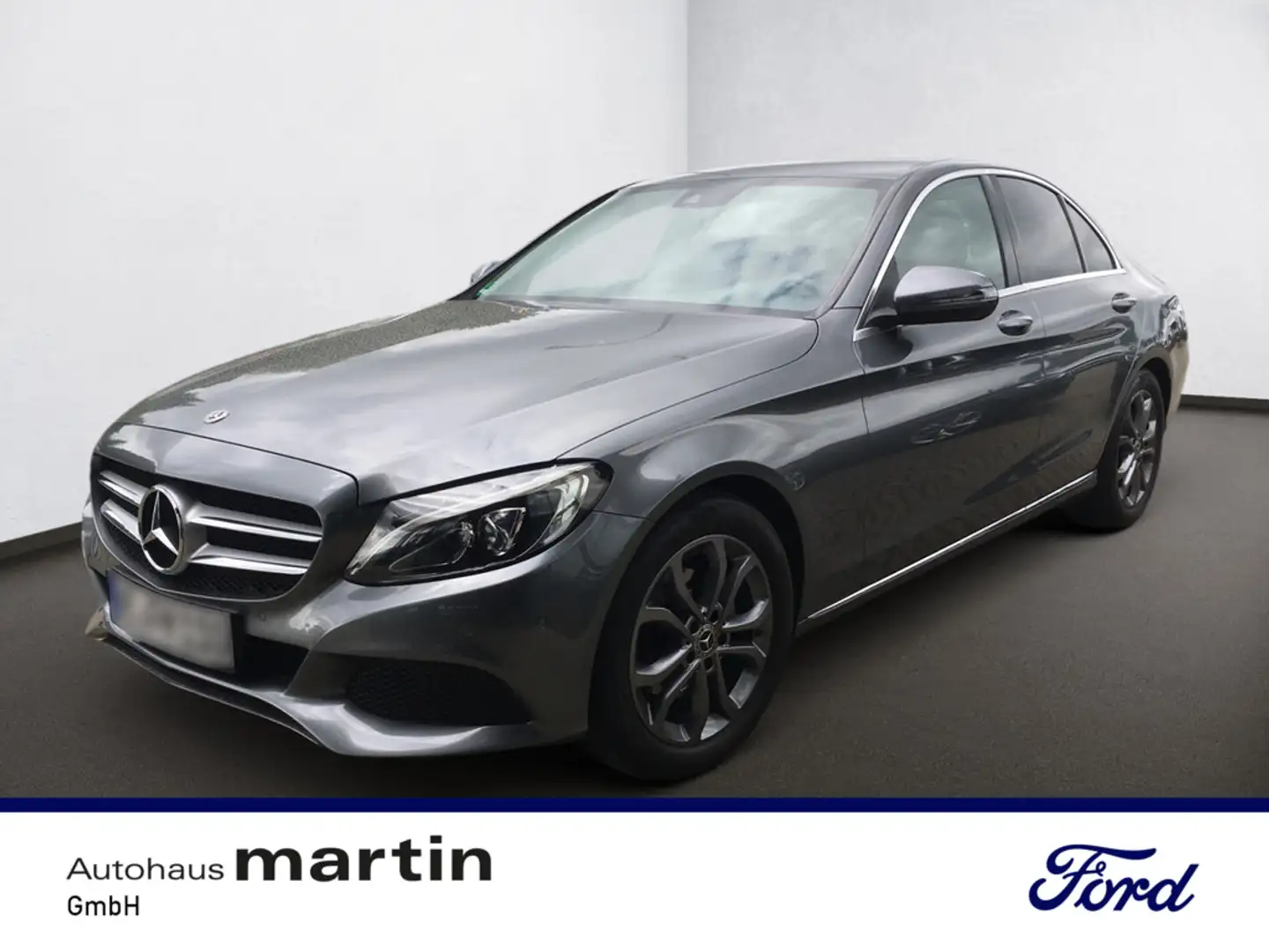 Mercedes-Benz C 180 Avantgarde 8fach KLIMA PTS SHZ NAVI LED Grau - 1