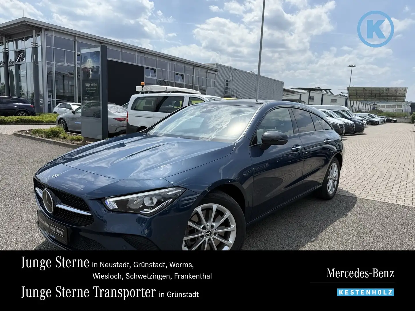 Mercedes-Benz CLA 250 CLA 250 e SB PROGRESSIVE+DISTRO+PANO+360°+NIGHT Blau - 1