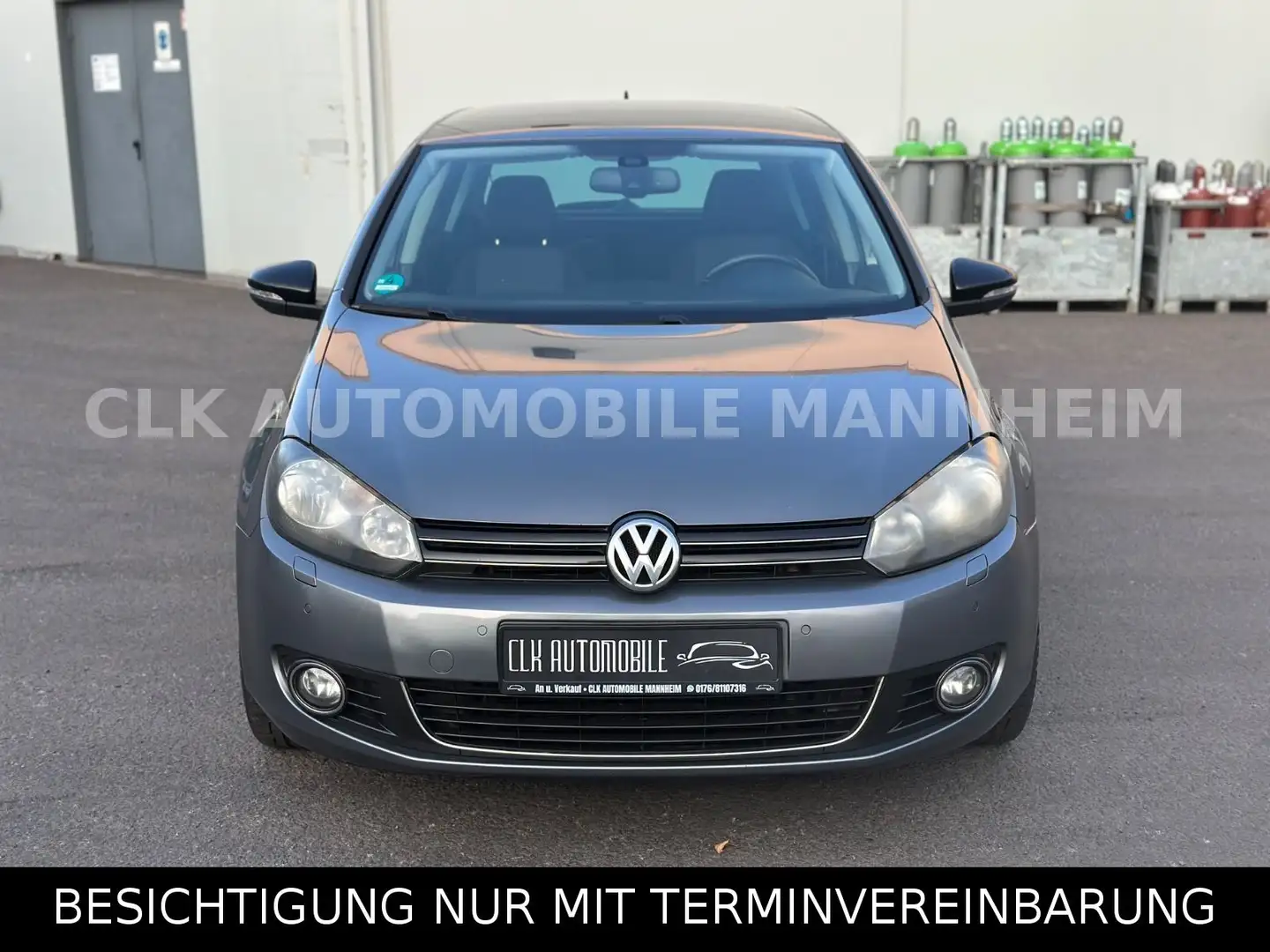 Volkswagen Golf VI 1.4 Style 1HAND/KLIMAAUT/STZHZNG/8REIFEN Grigio - 2