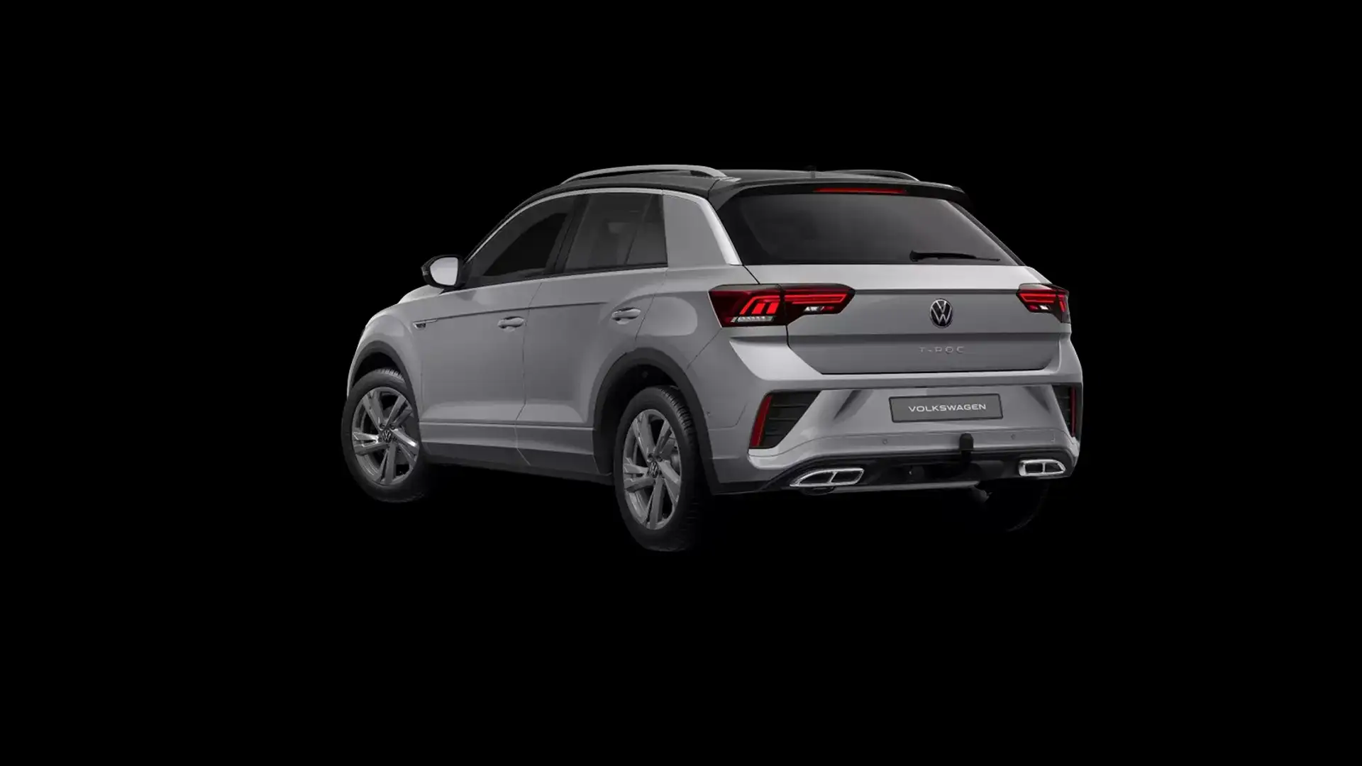 Volkswagen T-Roc 1.5 TSI DSG R-Line NAVI AHK REARVIEW GJ-REIFEN ... Silber - 2