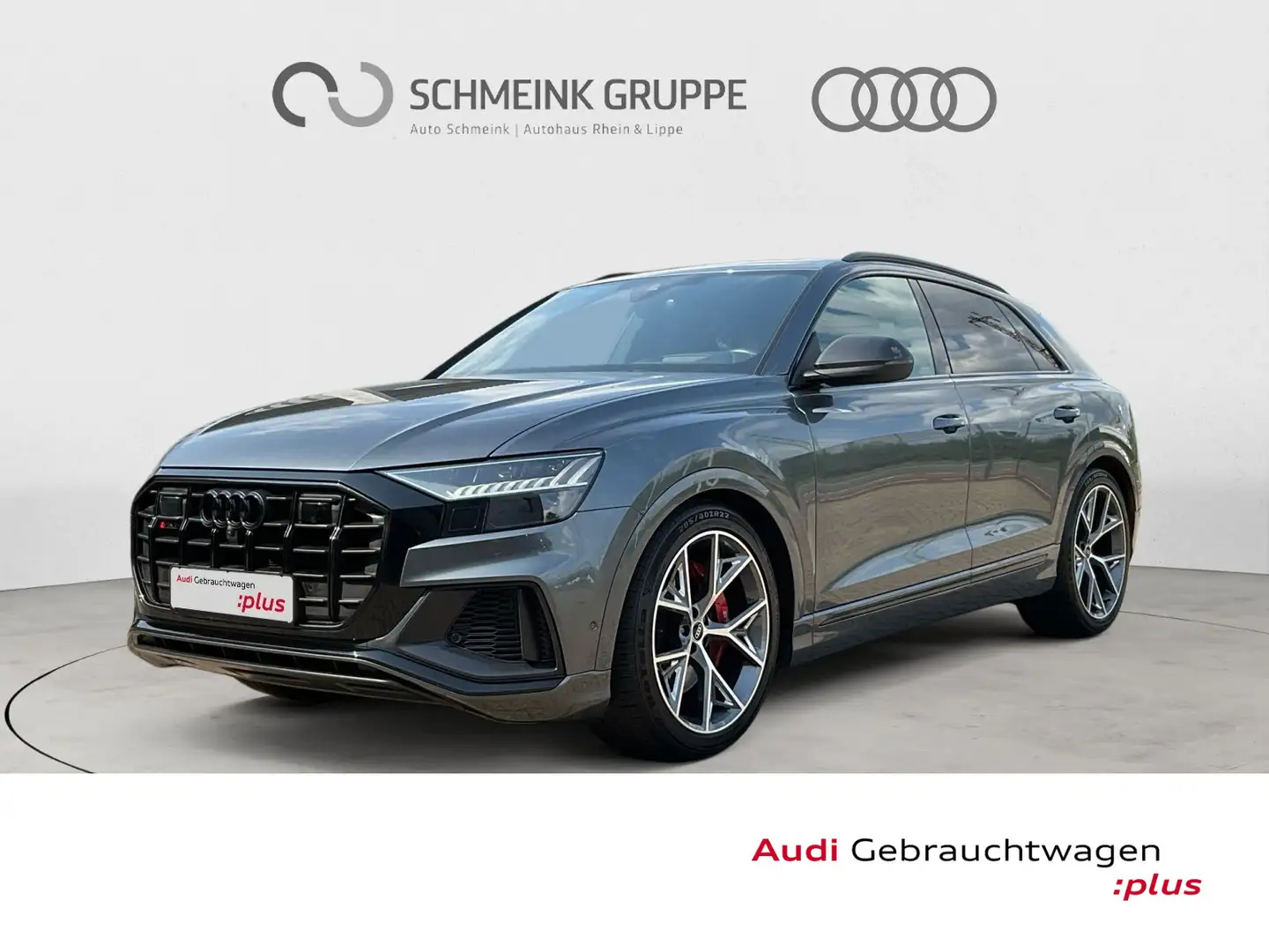 Audi SQ8 TFSI tiptronic HD Matrix Nappa AHK Pano 360° Gris - 1