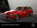 Mercedes-Benz C 200 T AMG+360+AHK+19"+KEYLESS+9G Rot - thumbnail 1