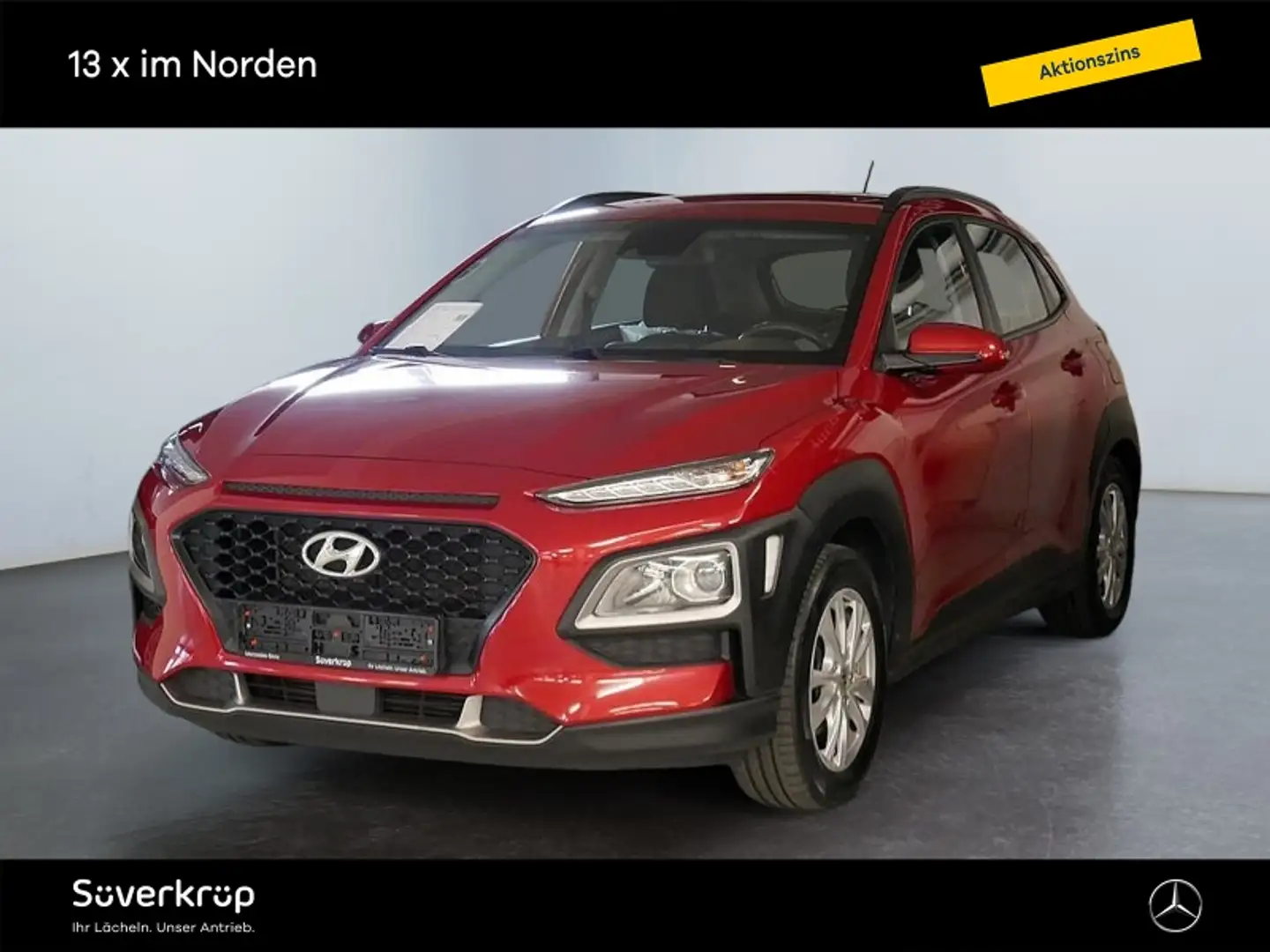 Hyundai KONA Select 2WD 1.0 T-GDI SPUR Rot - 2