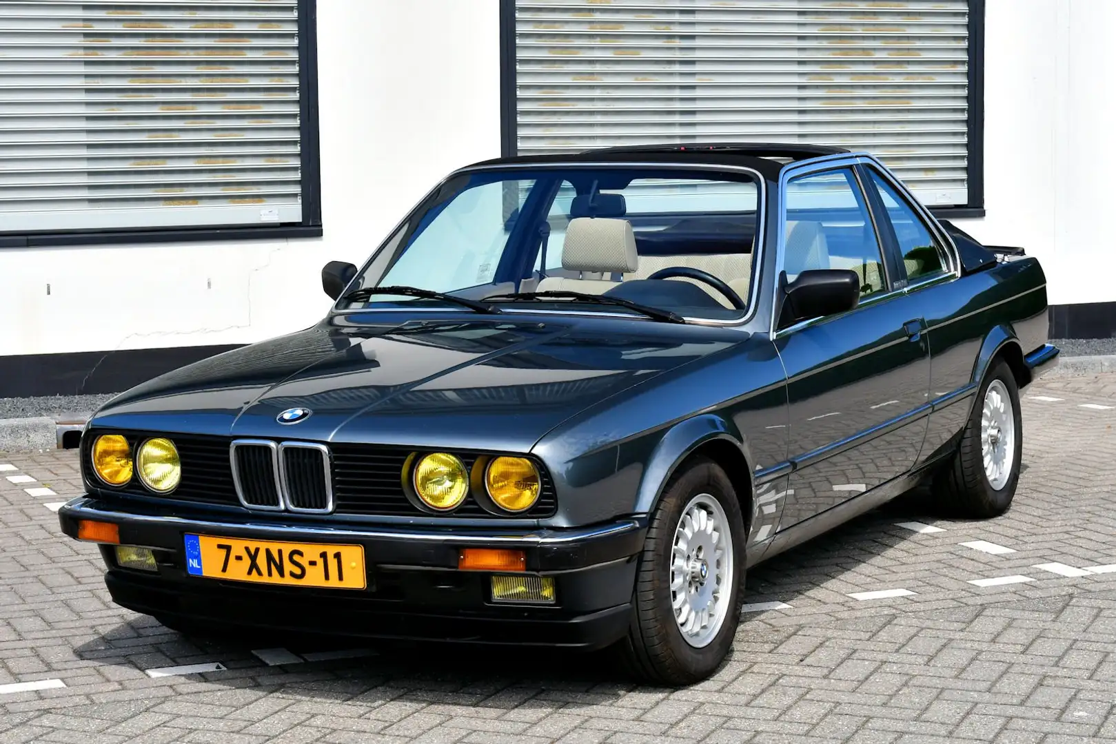 BMW 323 E30 323i Baur TC2 cabriolet, handgeschakeld! Сірий - 1