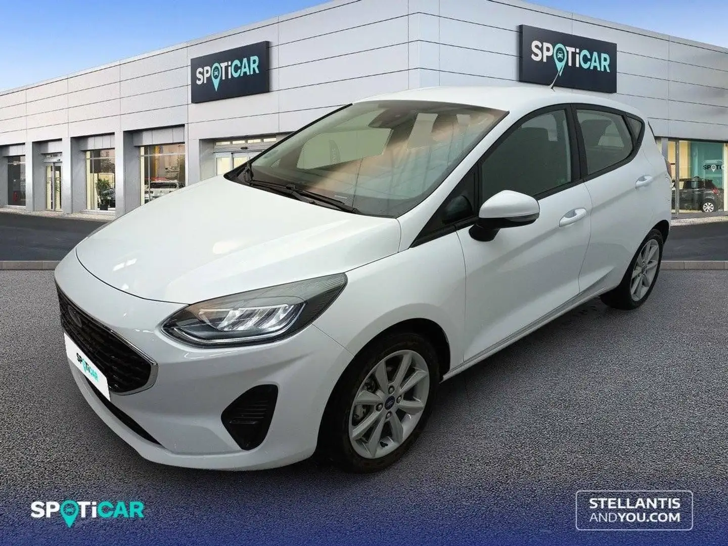 Ford Fiesta 1.0 EcoBoost Trend 100 Blanco - 1