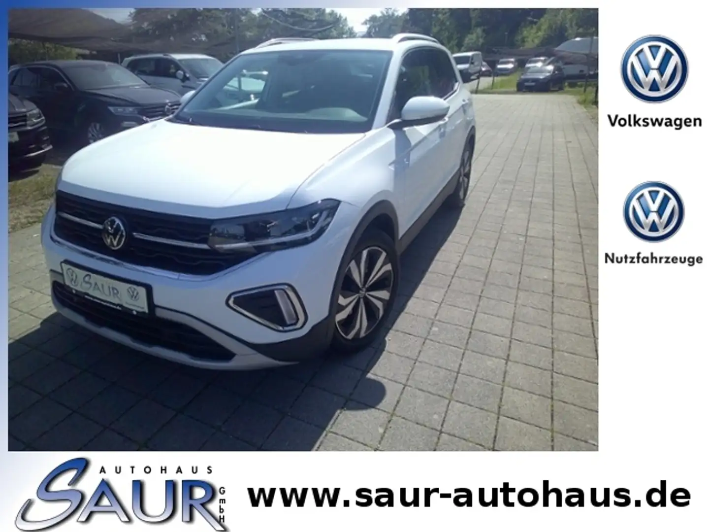 Volkswagen T-Cross 1.0 TSI Style*DSG*Matrix-LED*Navi*PDC*SHZ KLIMA L Weiß - 1