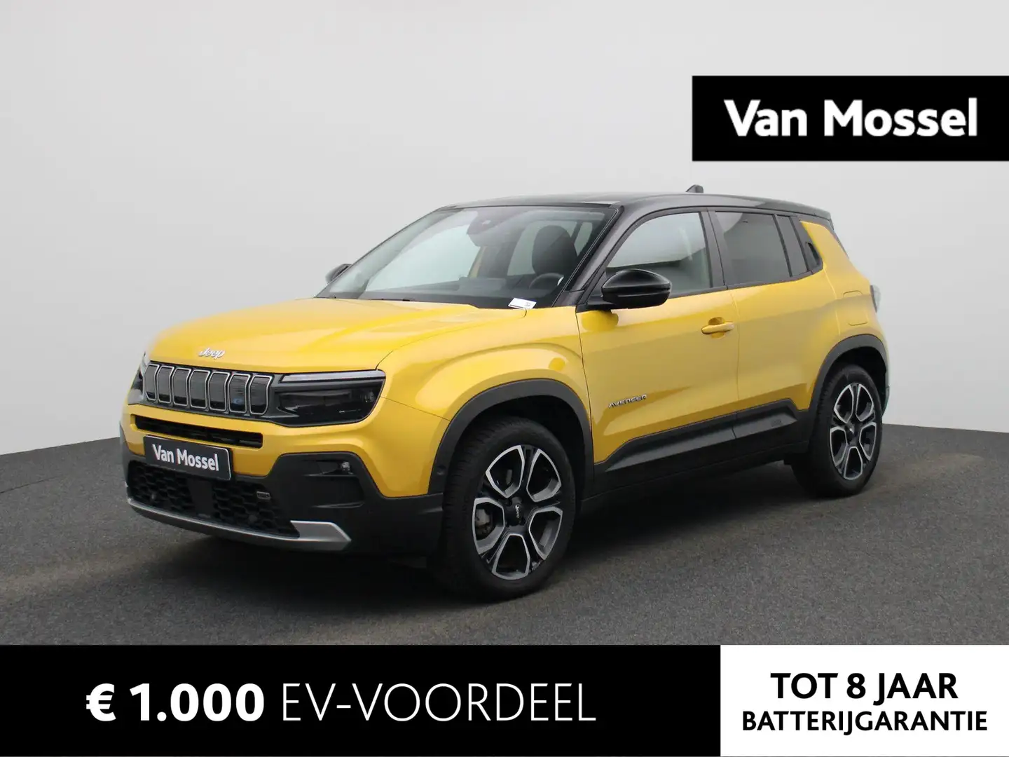 Jeep Avenger 1st Edition 54 kWh | ACHTERUITRIJCAMERA | APPLE CA Geel - 1