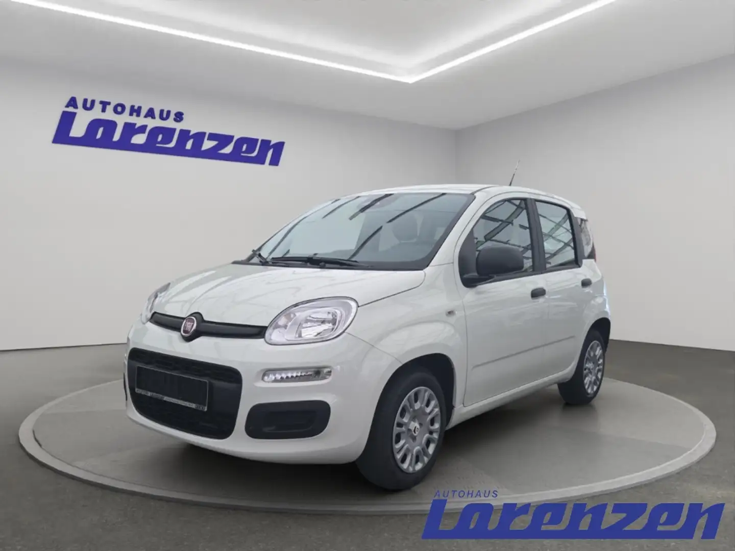 Fiat Panda 1.0 70PS Klima DAB Spurhalteass. Verkehrszeichener Weiß - 1