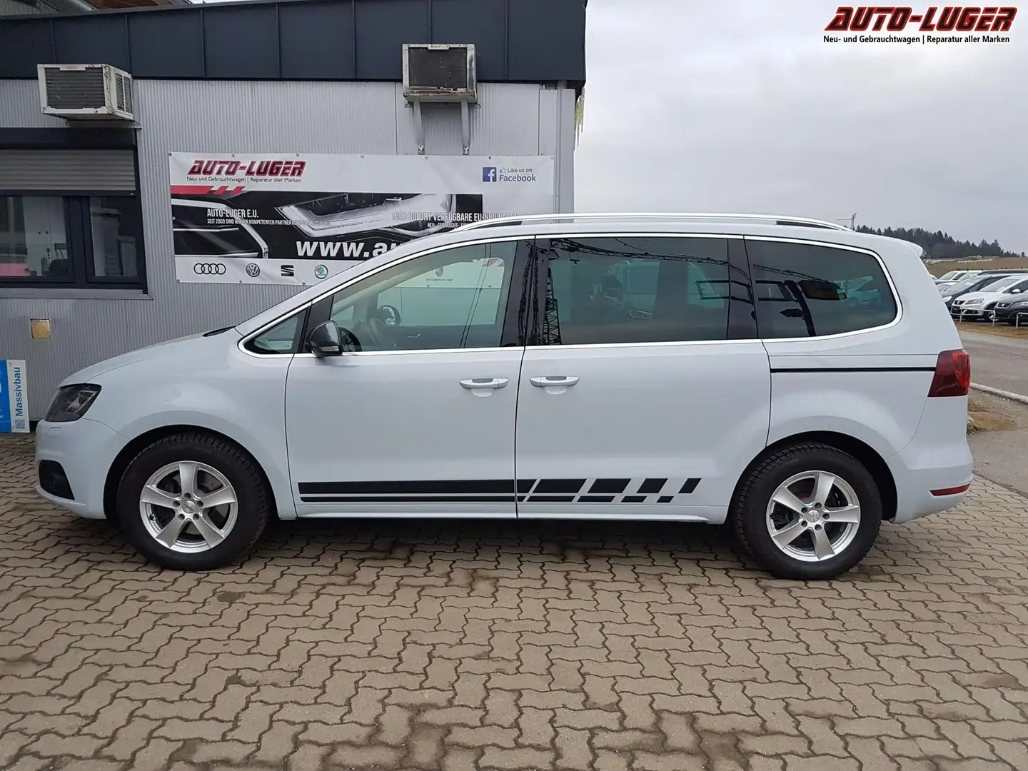 SEAT Alhambra FR-Line 2.0 TDI DSG 130 kW (177 PS), Doppelkupp... Weiß - 2