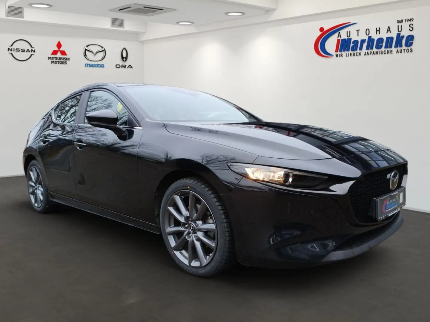 Mazda 3 e-SKYACTIV-G 2.0 M HYBRID SELECTION, GJR Schwarz - 2