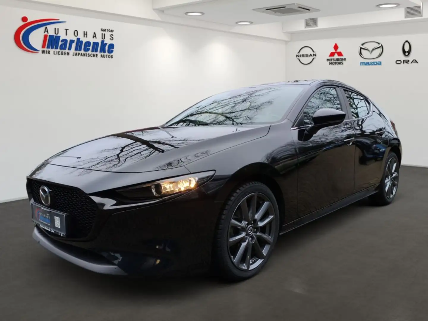 Mazda 3 e-SKYACTIV-G 2.0 M HYBRID SELECTION, GJR Schwarz - 1