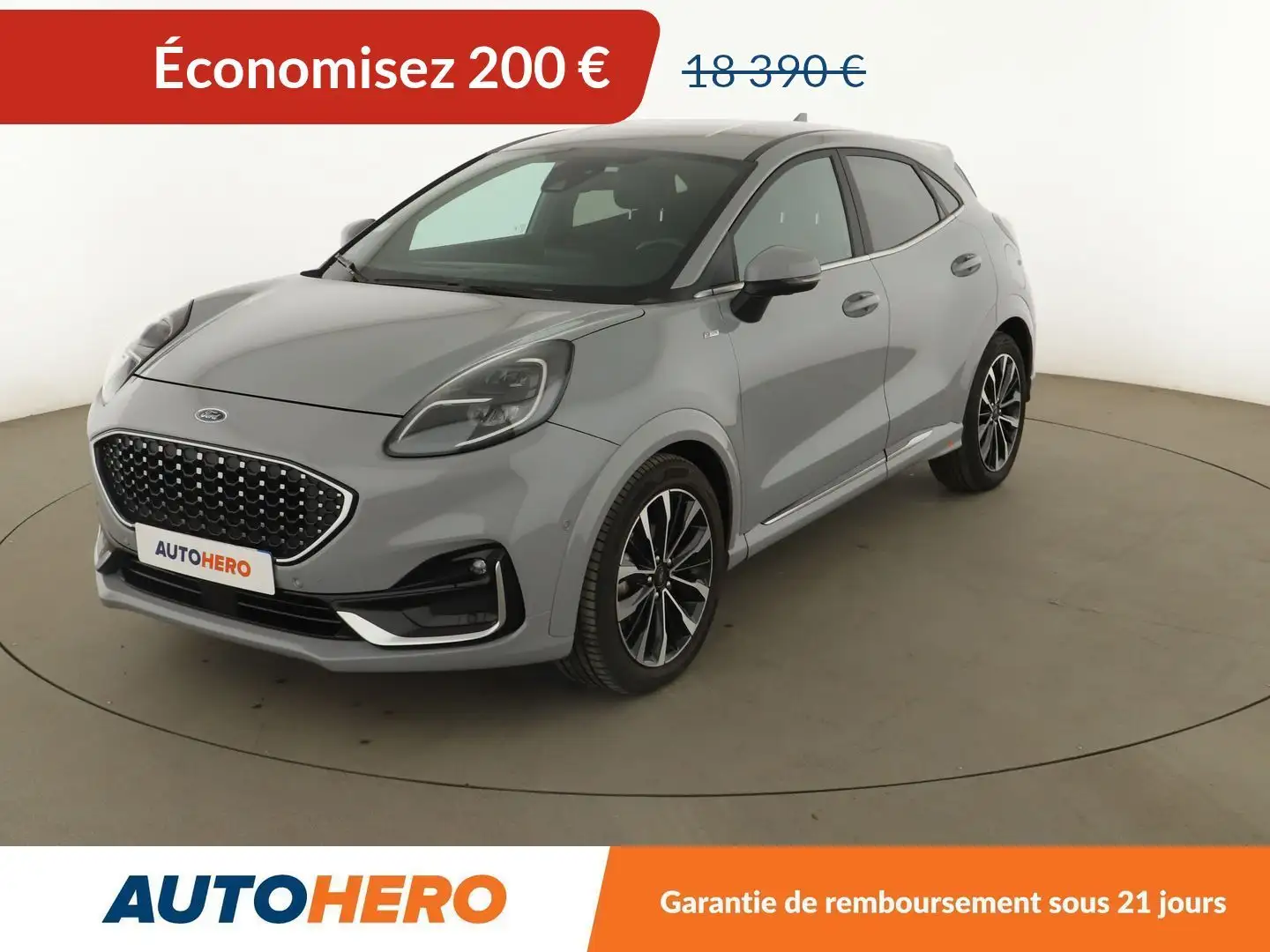 Ford Puma 1.0 EcoBoost mHEV ST-Line Vignale DCT7 Gris - 1