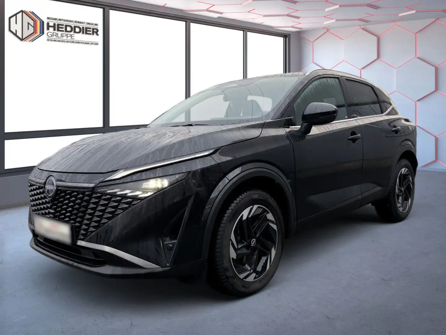 Nissan Qashqai 1.3 DIG-T MHEV N-Connecta*NAVI*KAMERA*SH Schwarz - 1