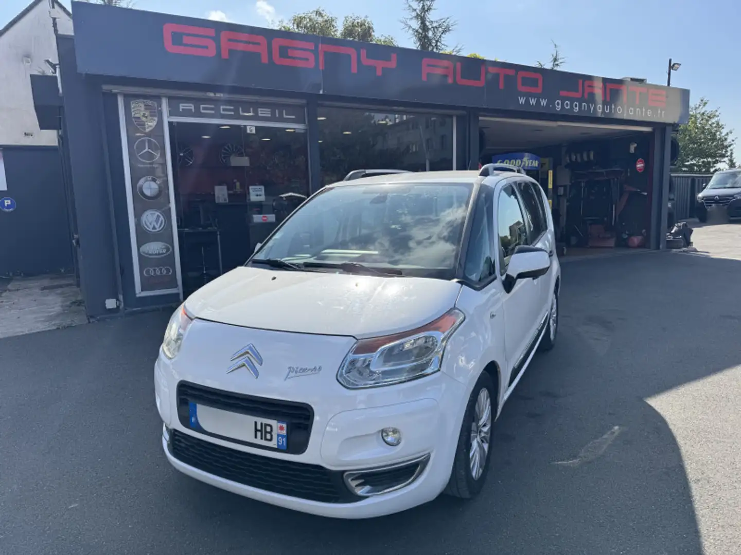 Citroen C3 Picasso 1.6 HDI90 EXCLUSIVE Blanc - 1