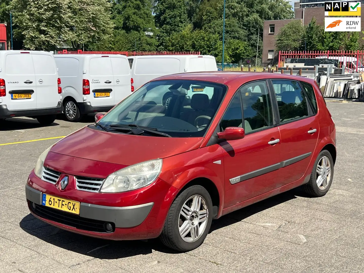 Renault Scenic 1.6-16V Privilège Luxe| AIRCO| ELEK RAMEN Rouge - 1