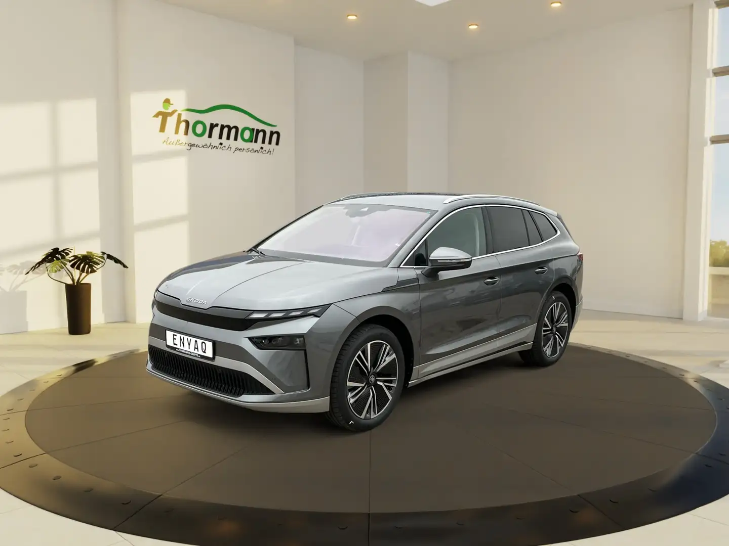 Skoda Enyaq 60 Loft Gris - 2