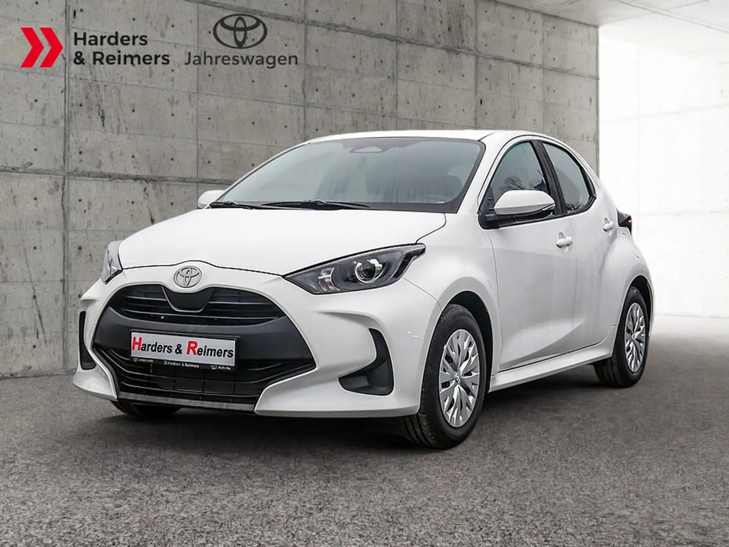 Toyota Yaris Comfort 1.5 VVT-iE Hybrid SHZ NAVI ACC Weiß - 1