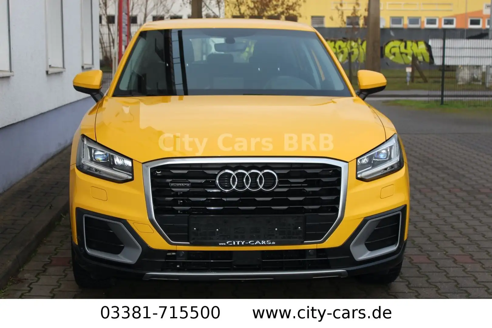 Audi Q2 quattro sport*Autom.*Navi*LED*HeadUp*Cam*EU6 Żółty - 2