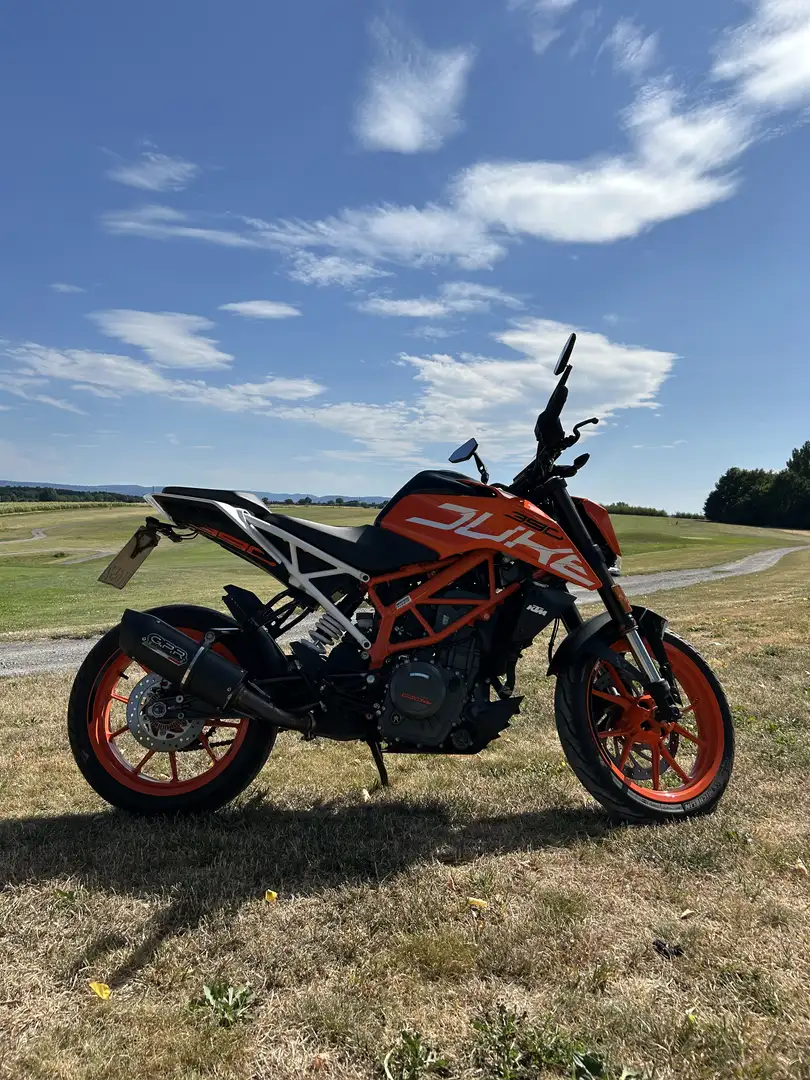 KTM 390 Duke Pomarańczowy - 1