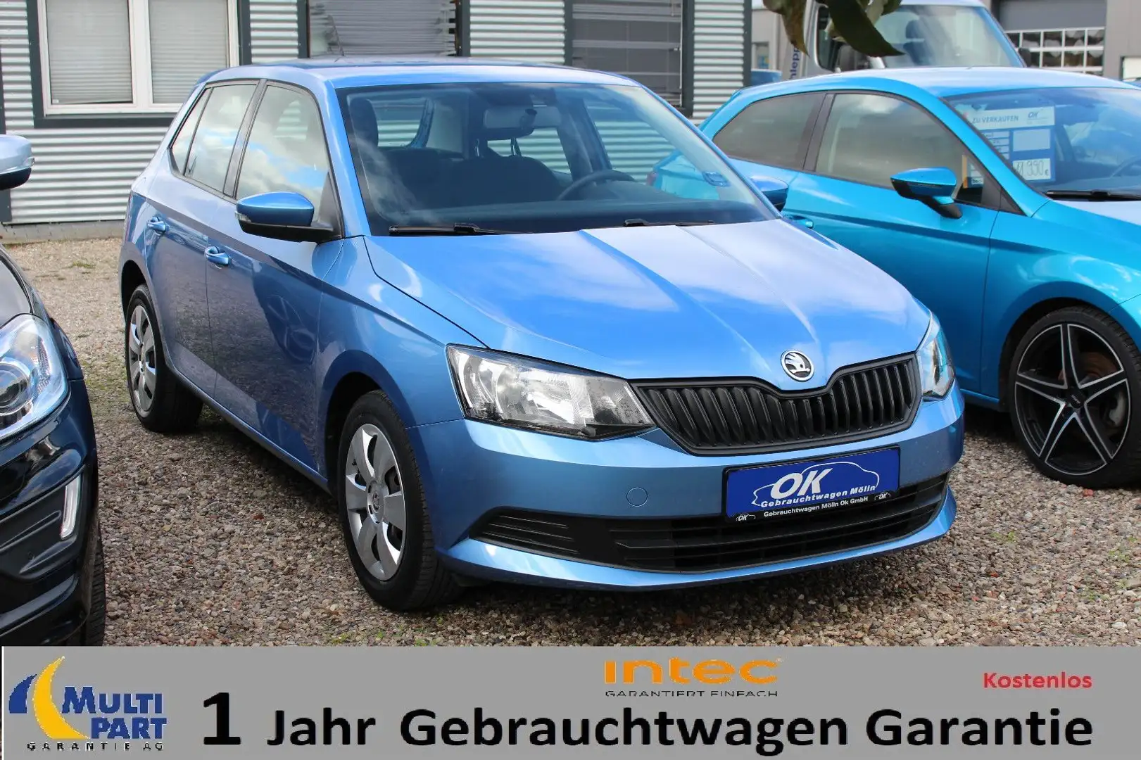 Skoda Fabia Active*S.Heft*Klima*Nichtraucher* Blau - 1