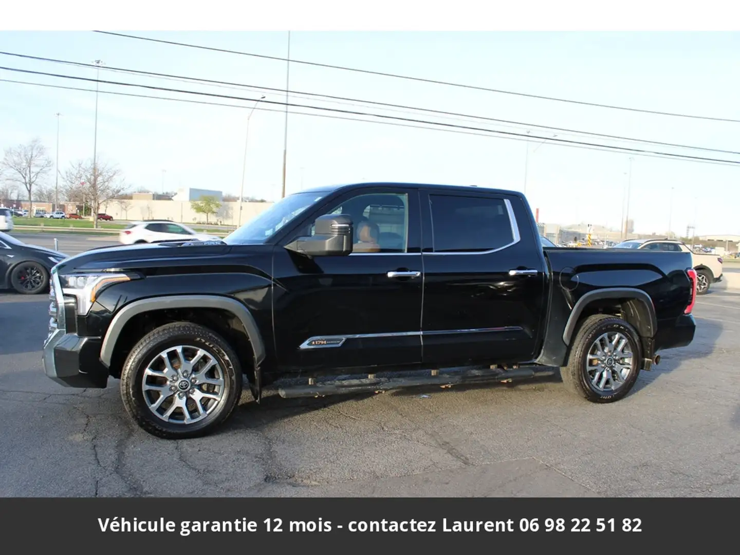 Toyota Tundra Platinum 1794 Hybride 3.5 V6  hors homologation 45 Noir - 1