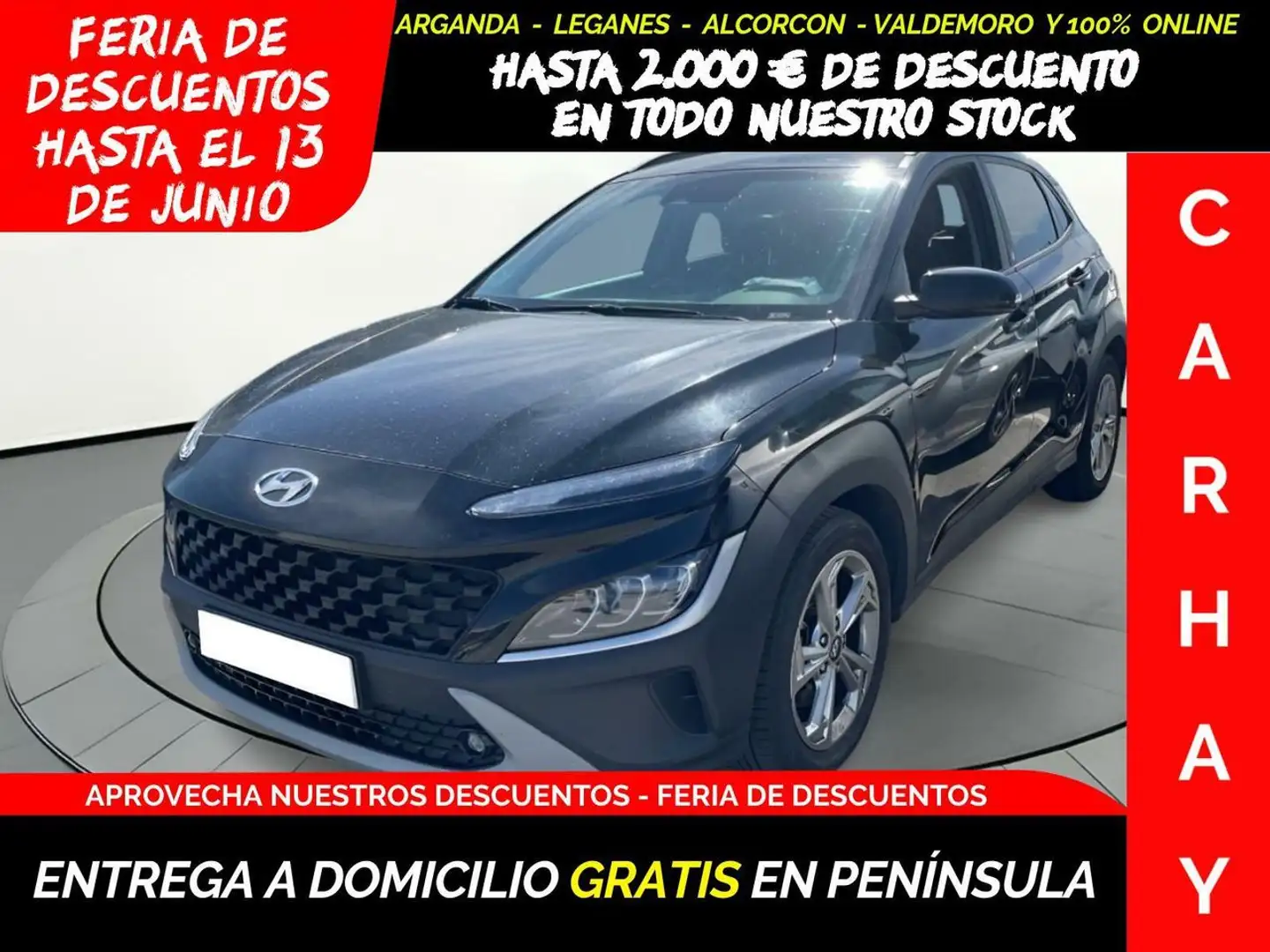 Hyundai KONA 1.0T-GDI EDITON 30 120CV Schwarz - 1