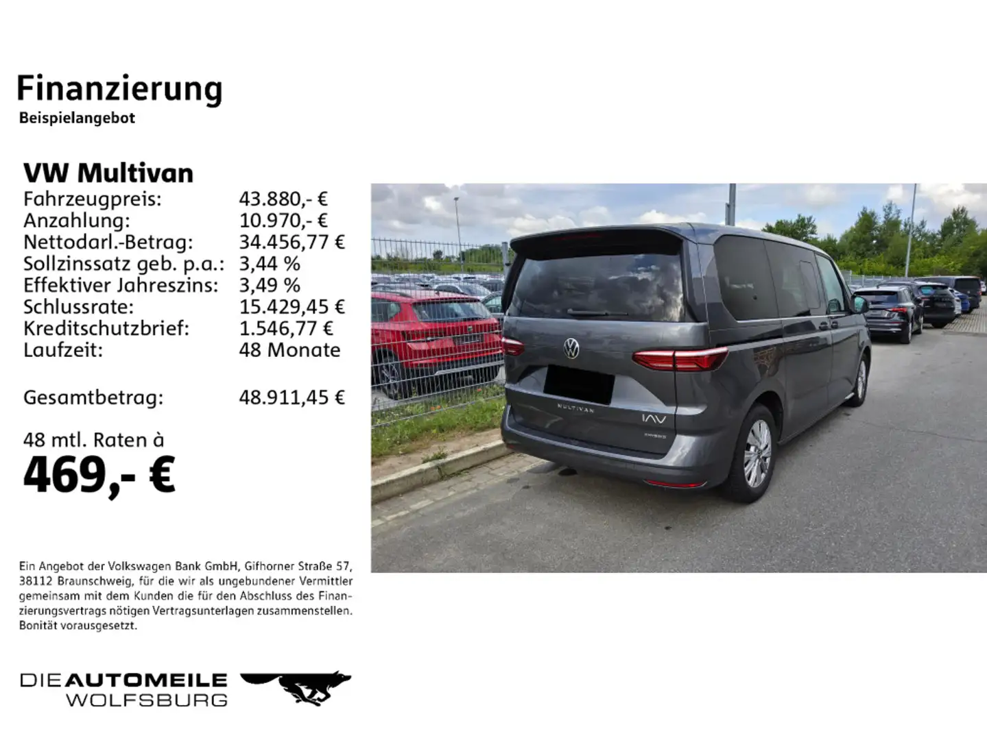 Volkswagen T7 Multivan T1.4 Multivan TSI eHybrid DSG Life Stan Grau - 2