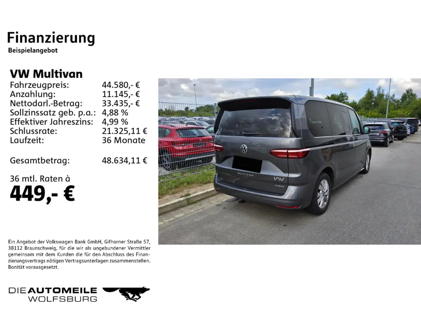 Volkswagen T7 Multivan T1.4 Multivan TSI eHybrid DSG Life Stan Grau - 2