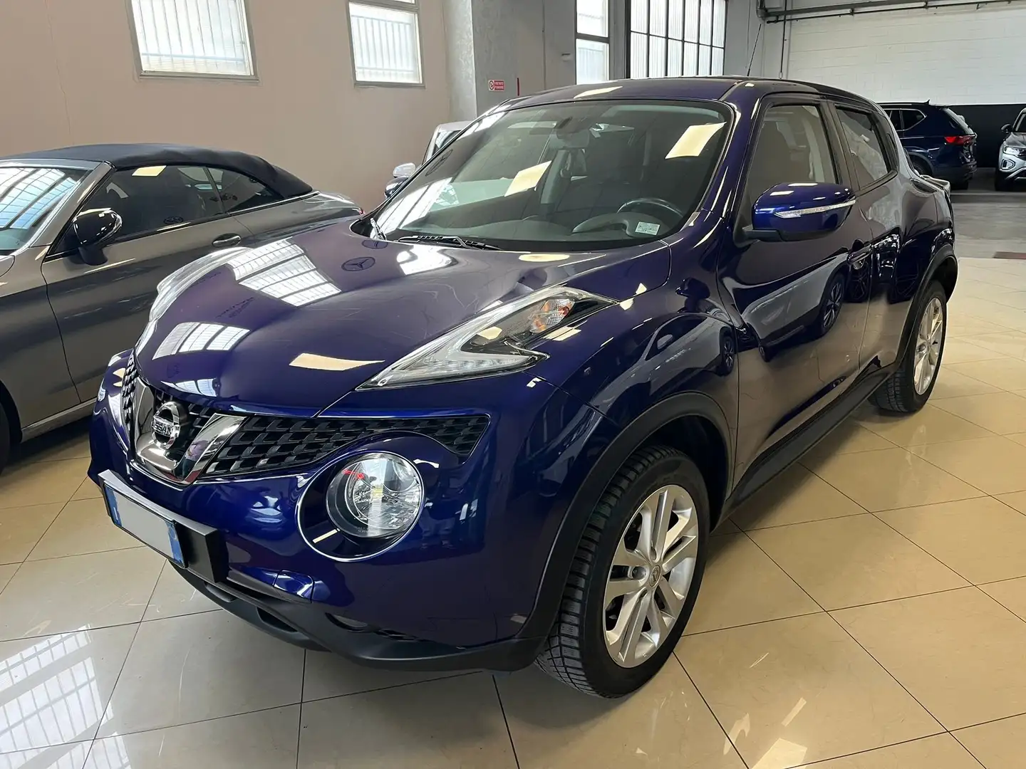 Nissan Juke I 2015 1.2 dig-t Tekna 115cv E6 NEOPATENTATI OK Bleu - 1