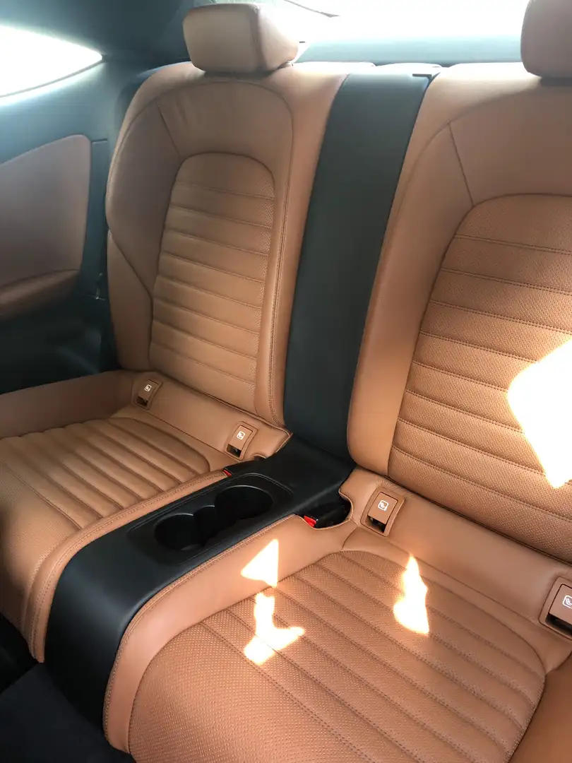 Mercedes-Benz C 200 Coupe MHE AMG Line Brun - 2