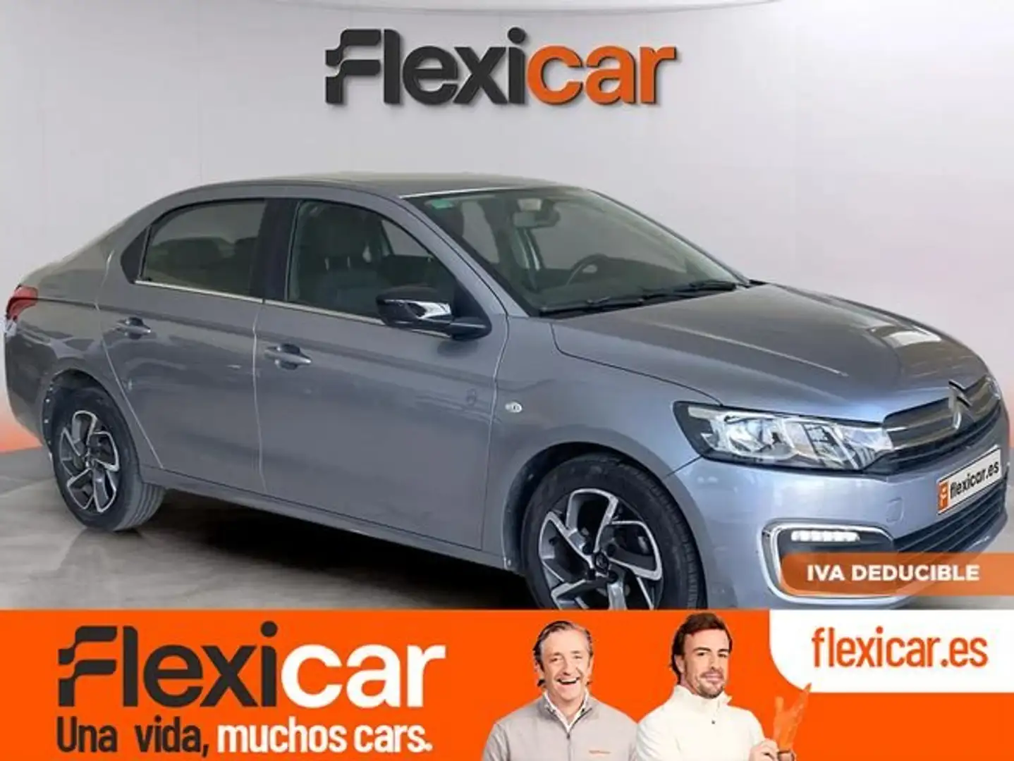 Citroen C-Elysée BlueHDi+75KW+%28100CV%29+Shine Gris - 1