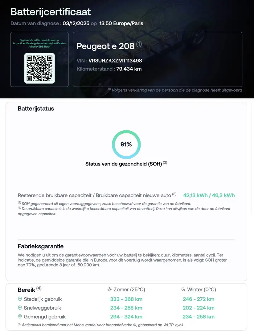 Peugeot e-208 EV Allure Pack 50 kWh Carplay / Camera / SOH 91% Zwart - 2