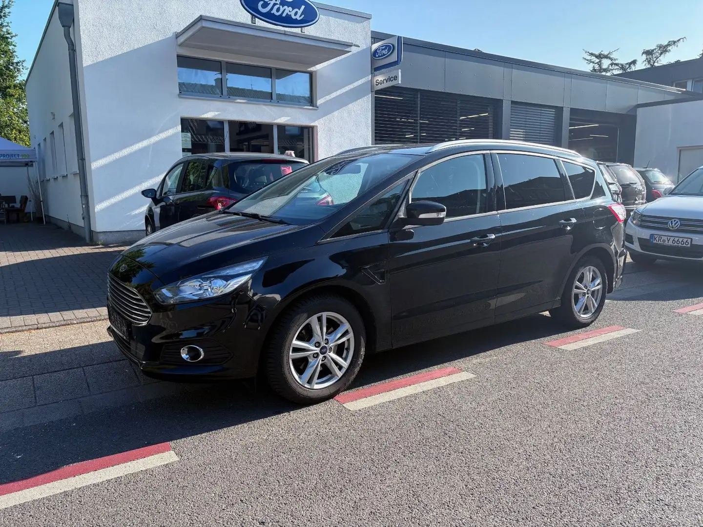 Ford S-Max Business/AHK/Kamera/Klima/Navi Noir - 1