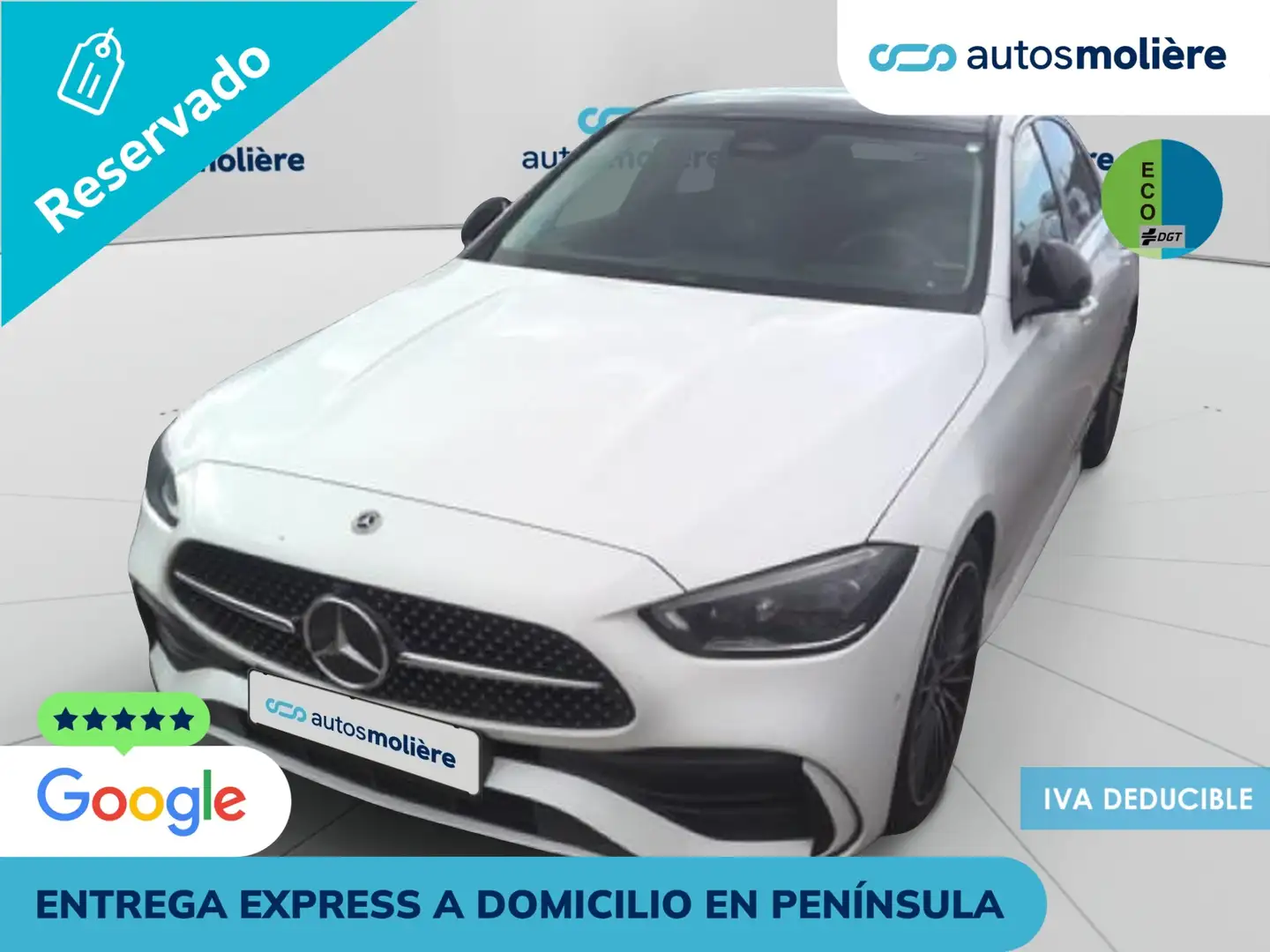 Mercedes-Benz C 220 220d 9G-Tronic Weiß - 1