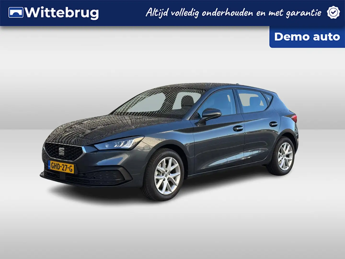 SEAT Leon 1.5 TSI Style / Apple CarPlay & Android Auto / LED Grijs - 1