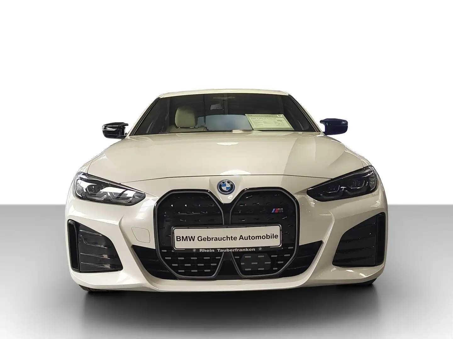 BMW i4 M50 Gran Coupé NaviProf*AHK*Glasdach*Parkass Weiß - 2