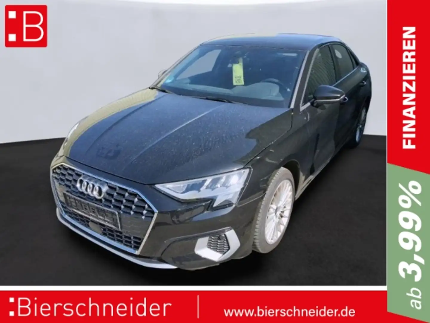 Audi A3 Limousine 2.0 TDI S tronic 35 advanced REAR NAVI S Schwarz - 1