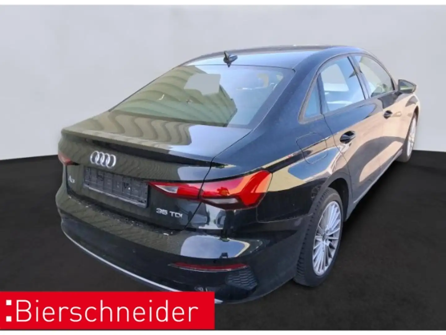 Audi A3 Limousine 2.0 TDI S tronic 35 advanced REAR NAVI S Schwarz - 2