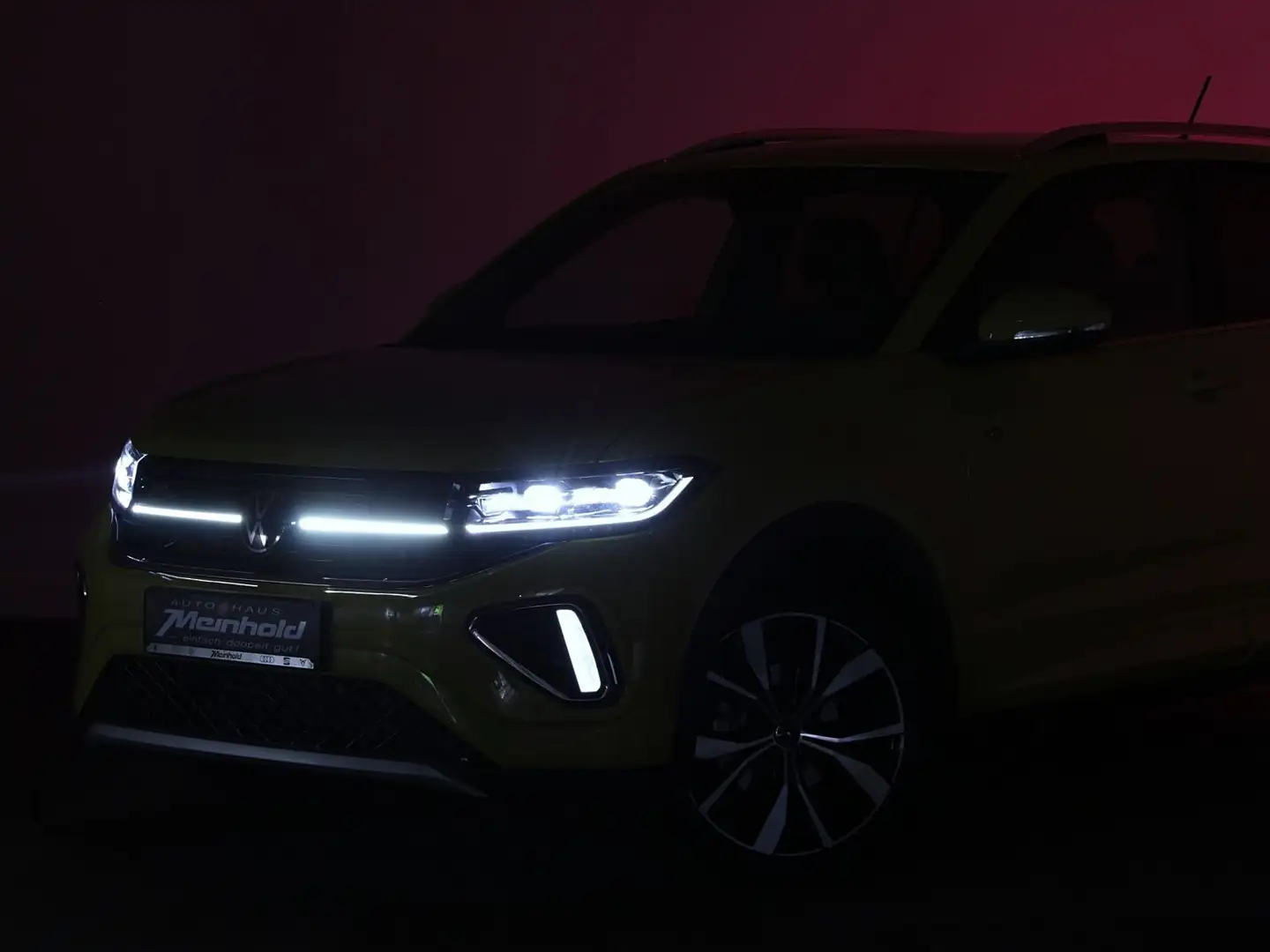 Volkswagen T-Cross 1.5 TSI DSG R-Line, IQ.LIGHT,AHK,Kamera, Gelb - 2