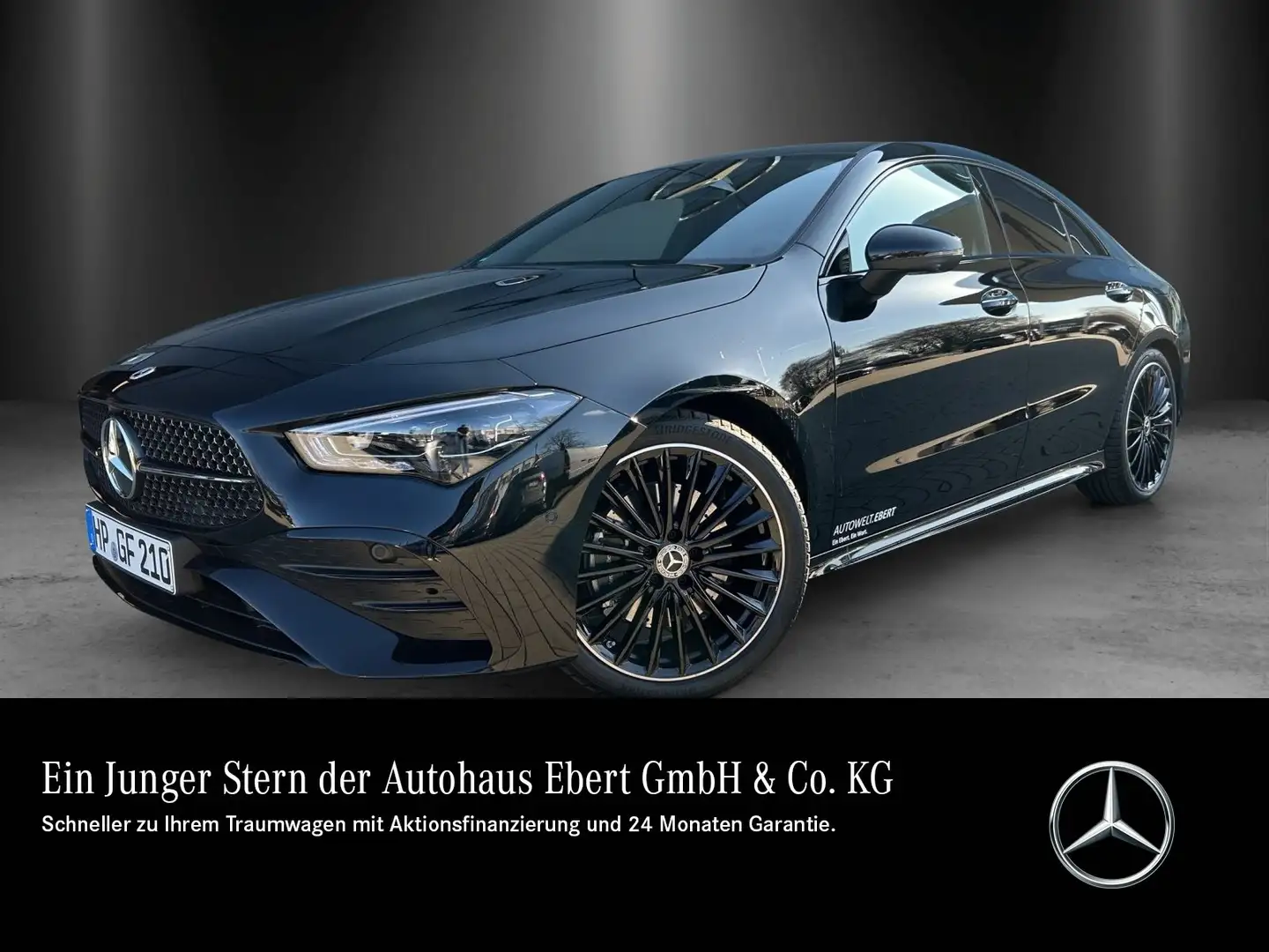 Mercedes-Benz CLA 220 d Coupé AMG Pano DISTR KeyGo MULTIBEAM Schwarz - 1