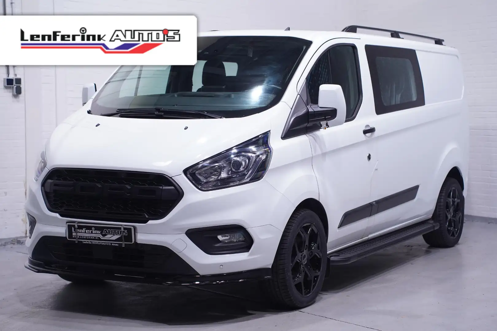 Ford Transit Custom 2.0 TDCI 130 pk Dubbel Cabine Edition 6-Zits Navi, Blanc - 1