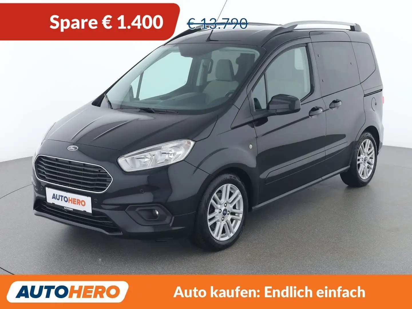 Ford Tourneo Courier 1.0 EcoBoost Titanium Schwarz - 1