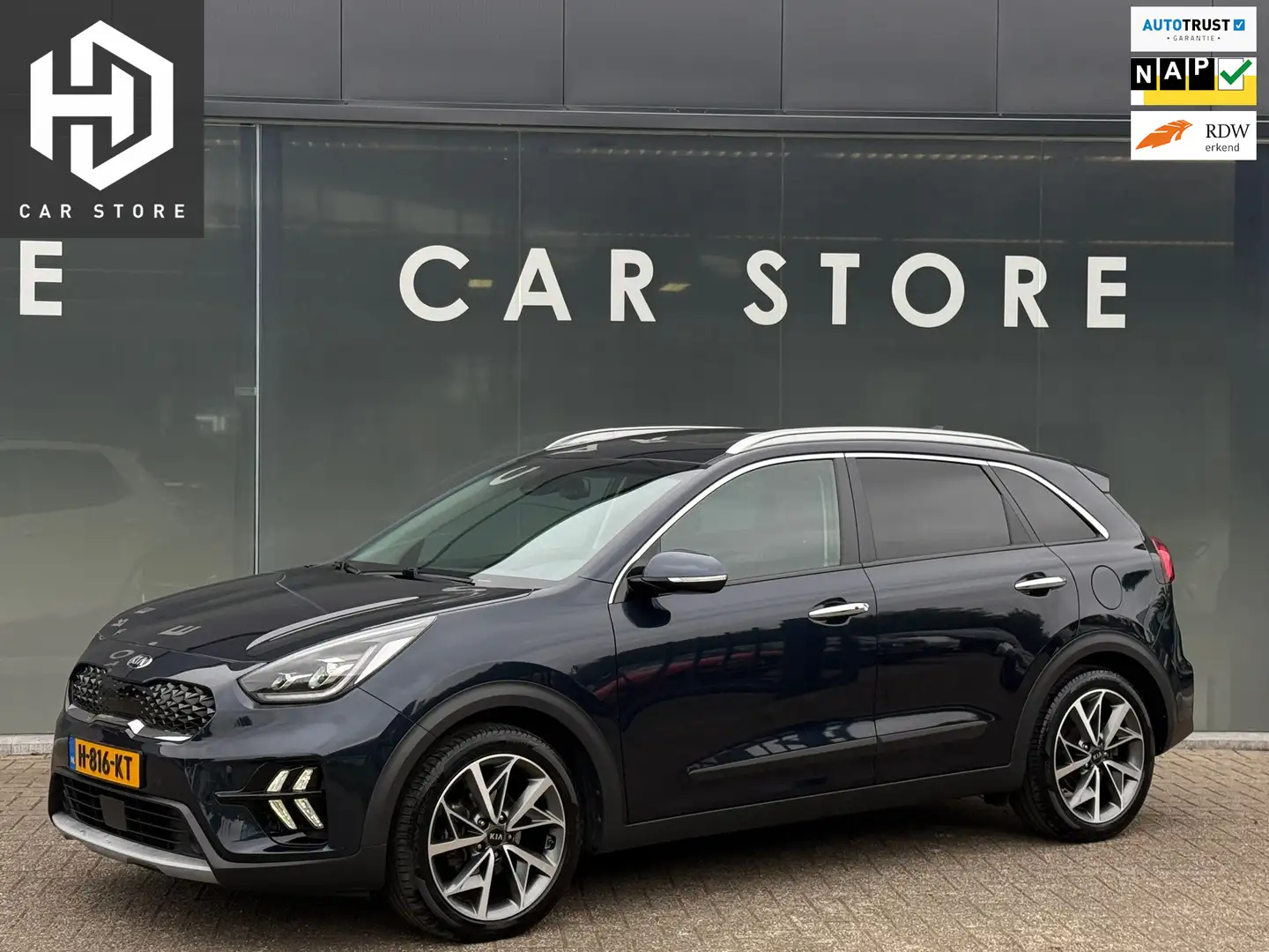 Kia Niro 1.6 GDi Hybrid ExecutiveLine Schuifdak|Stoelventil Blauw - 1