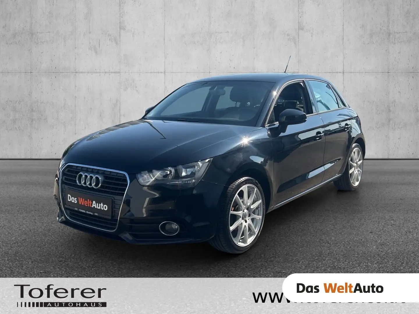 Audi A1 1.2 TFSI intro Schwarz - 1