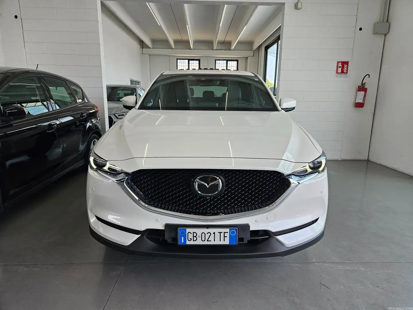 Mazda CX-5 2.2 Signature awd 184cv automatico tetto apribile Bianco - 2