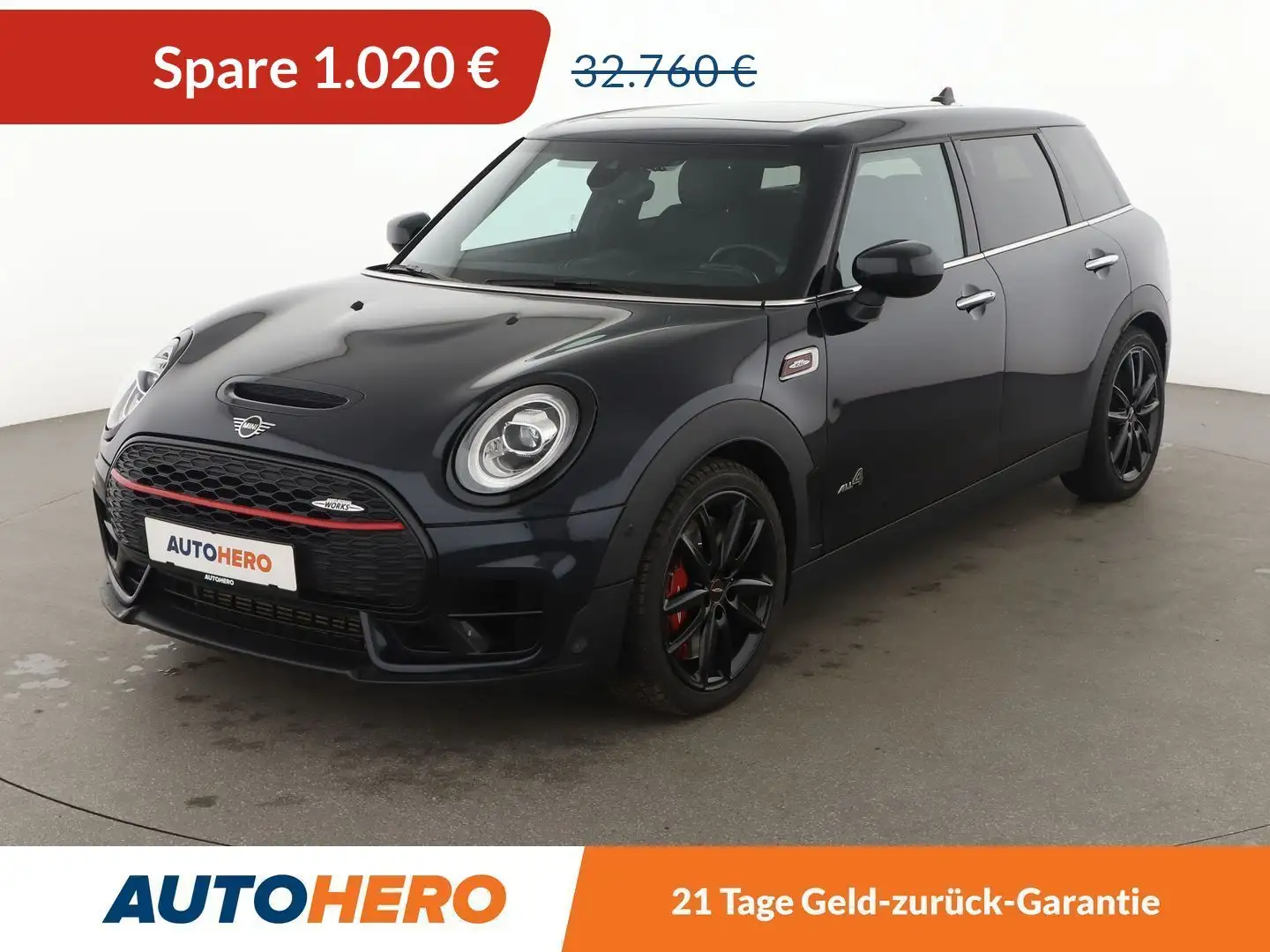 MINI John Cooper Works Clubman John Cooper Works ALL4 Aut.*NAVI*HUD*LED* Negro - 1