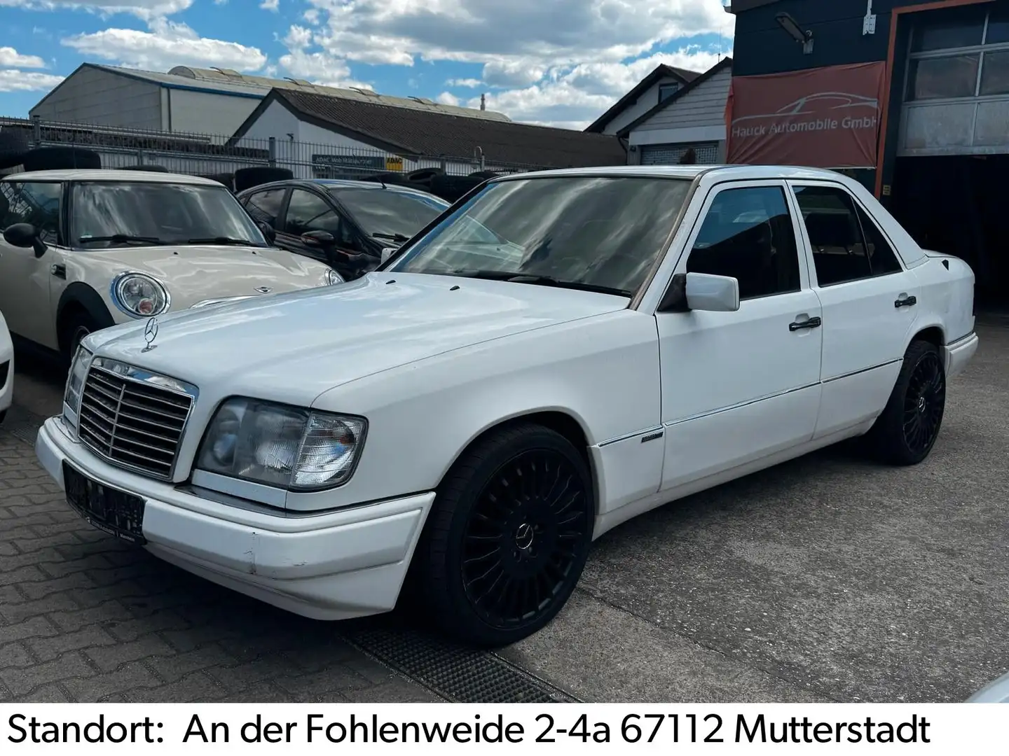 Mercedes-Benz E 320 /163TKM/18ZOLL/VOLLLEDER/OLDTIMER Weiß - 1