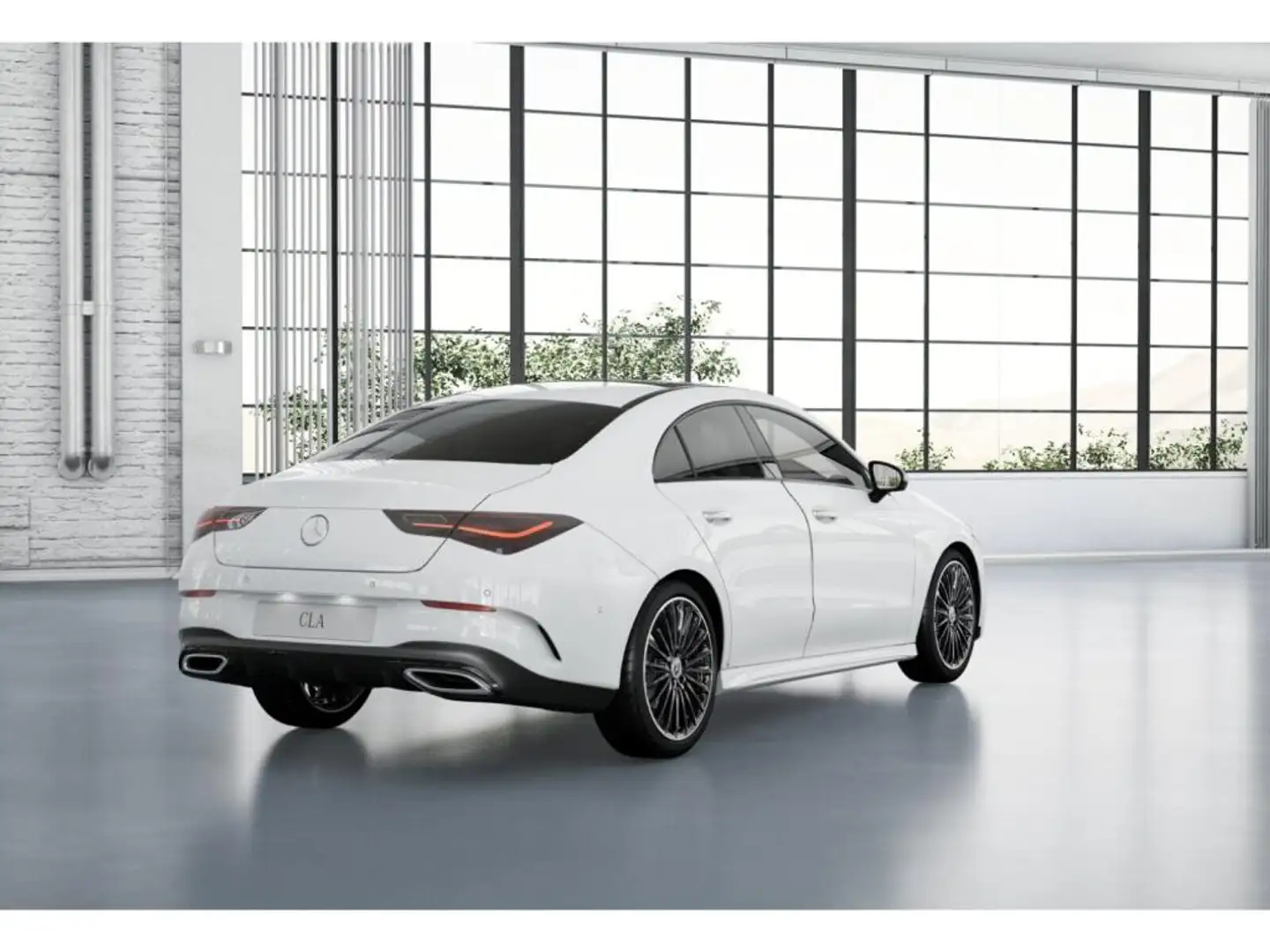 Mercedes-Benz CLA 200 Coupé AMG-Sport/LED/360/Pano/Night/Distr Weiß - 2