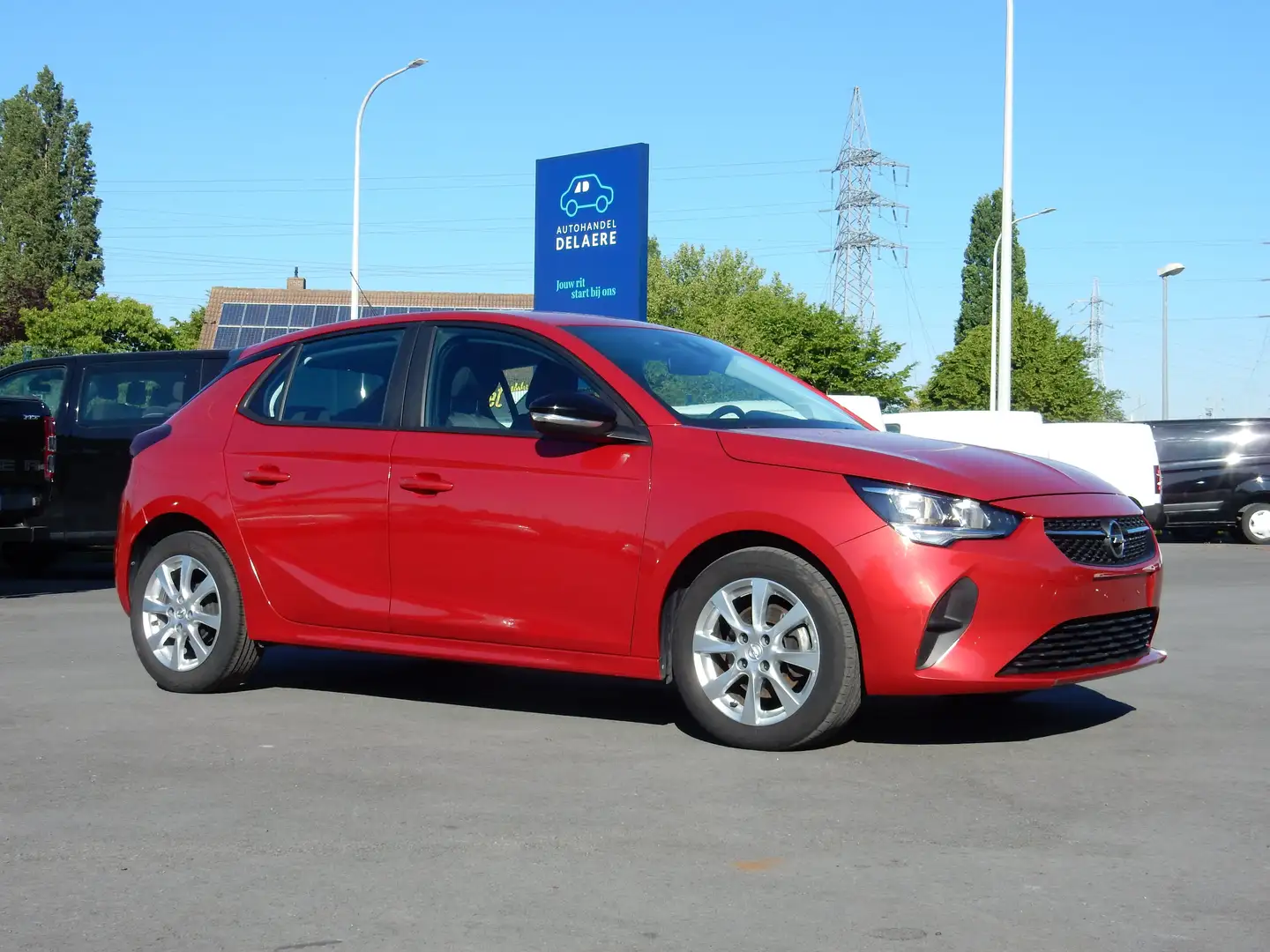 Opel Corsa 1.2 Turbo Edition 19000km! (11529Netto+Btw/Tva) Rouge - 1
